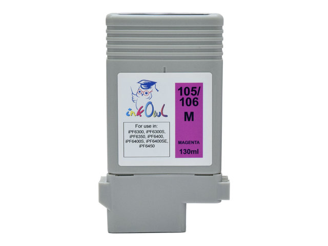 130ml Compatible Cartridge for CANON PFI-105M and PFI-106M MAGENTA